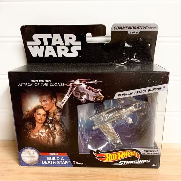 Star Wars Other - Hot Wheels Star Wars Republic Attack Starship